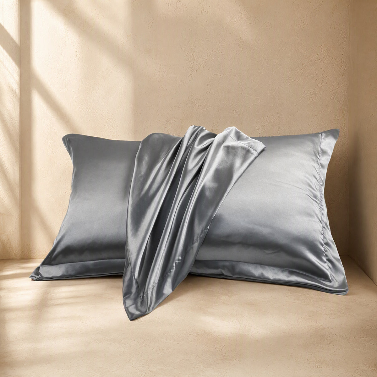 Frostpair™ Ice Silk Satin Pillowcase Pair