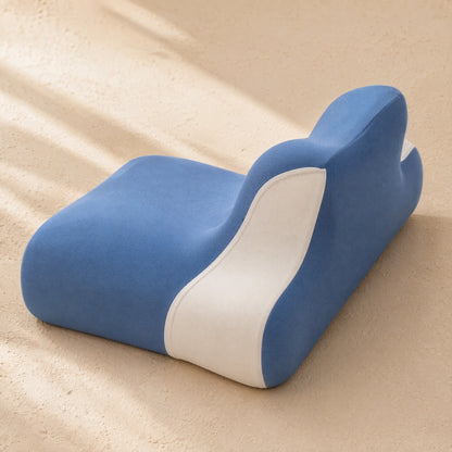 Restcushion™ Memory Foam Neck Support Pillow, material and detail close-up