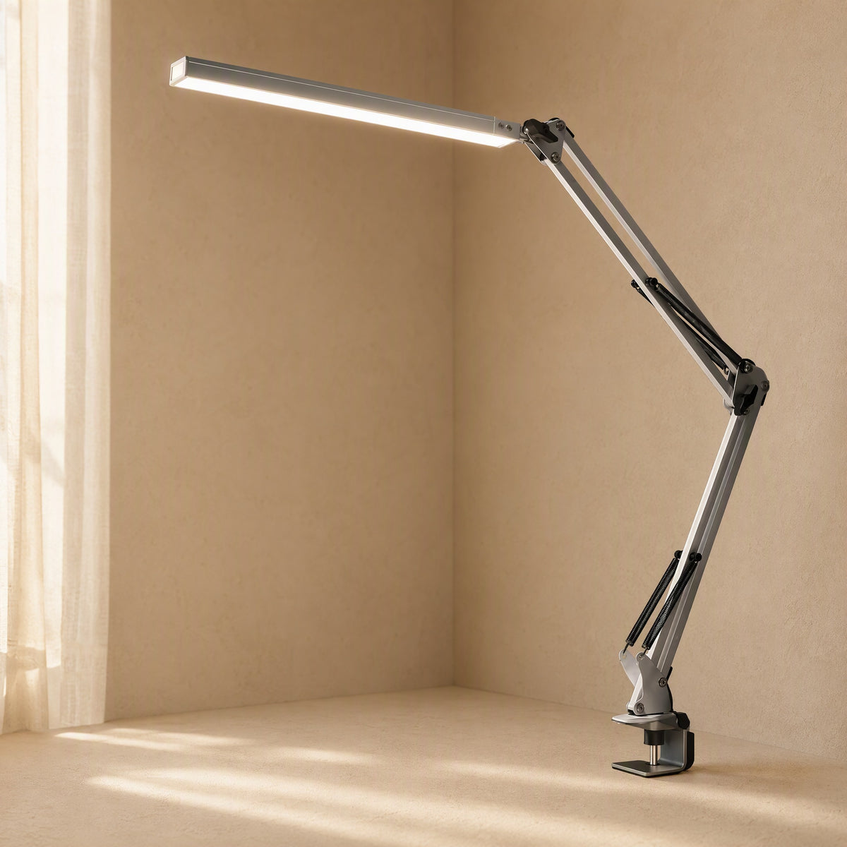 Alushade™ USB Clip Desk Lamp With Aluminum Shade