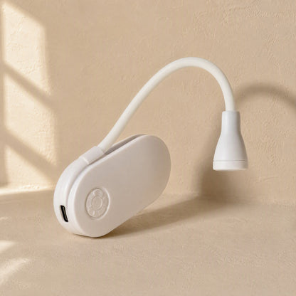 Pageglow™ Rechargeable LED Book Clip Night Light, material and detail close-up