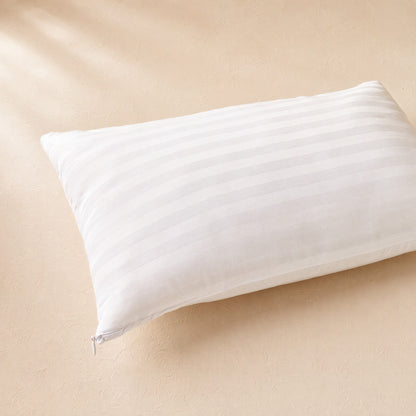 Zipcover™ Polyester Zippered Pillow Insert Cover, material and detail close-up