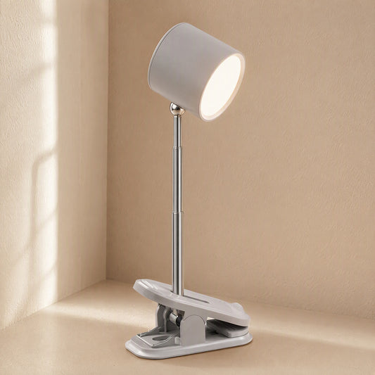 Clampglow™ Clamp-On Rechargeable LED Desk Lamp