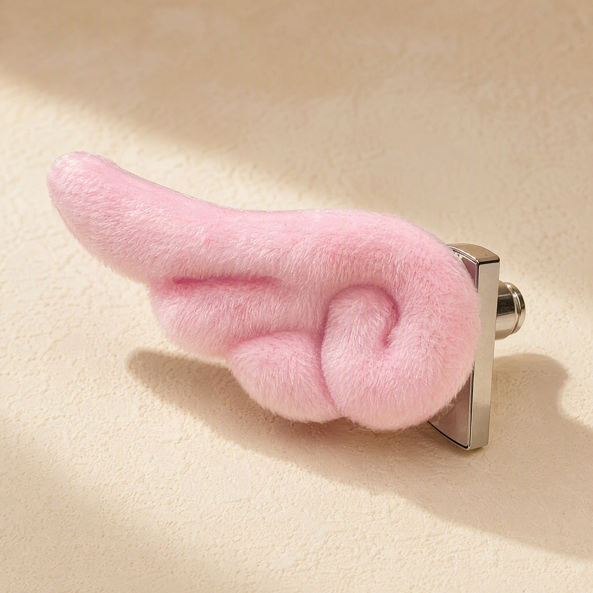 Plushhold™ Magnetic Plush Curtain Tiebacks, material and detail close-up