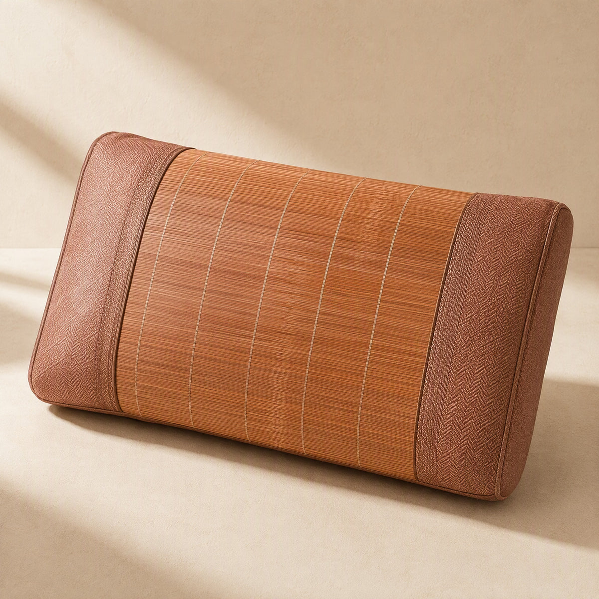 Polyloom™ Polyester Jacquard Pillowcase, material and detail close-up