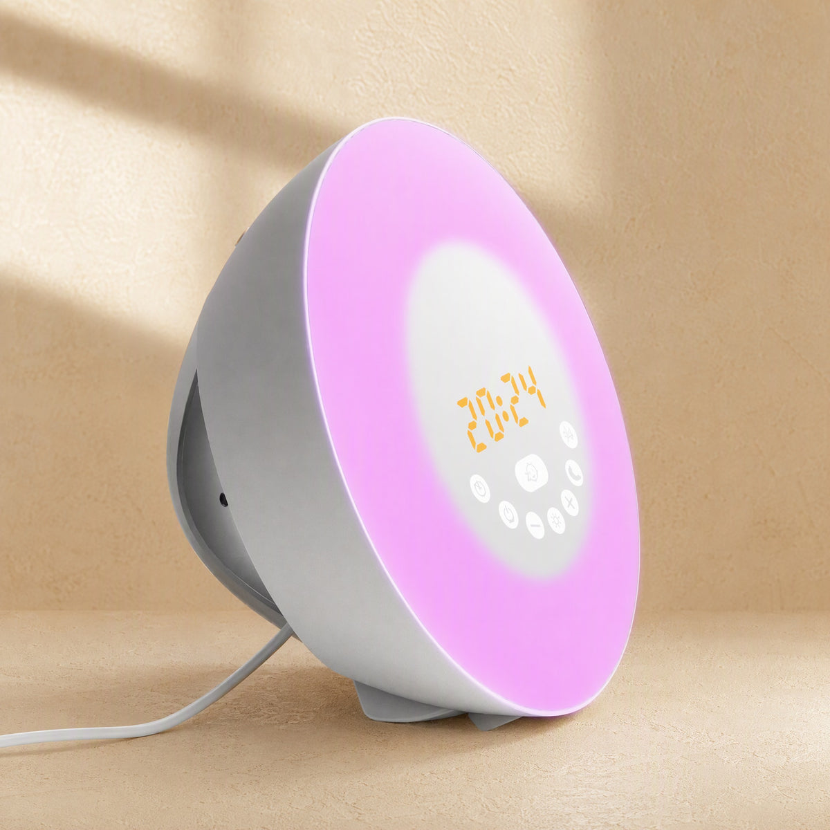 Dawntune™ Sunrise Alarm Clock With FM Radio, material and detail close-up