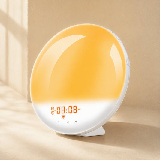 Raywake™ LED Sunrise Wake-Up Light Alarm Clock