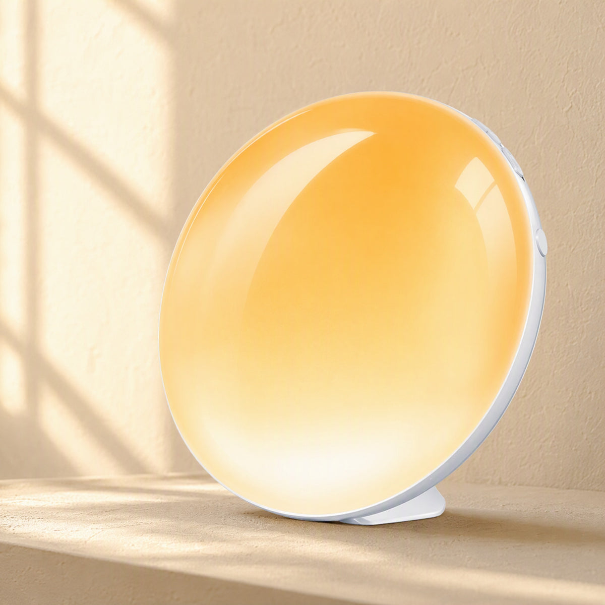 Daycolor™ Colorful Sunrise Sunset Alarm Clock, material and detail close-up