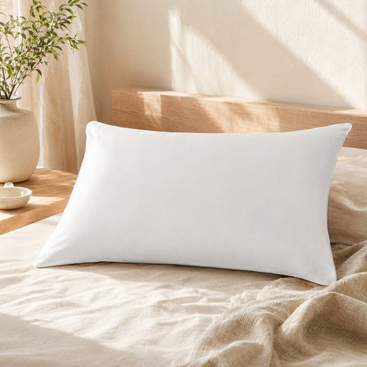 Silkcalm™ Double-Sided Printed Pillowcase in a calm home setting