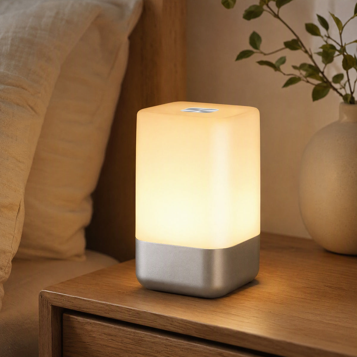 Daystir™ Simulated Sunrise Alarm Clock, styled close view