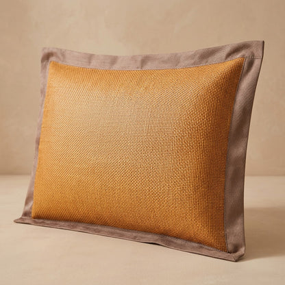 Vinehush™ Ice Vine Embroidered Pillowcase, material and detail close-up
