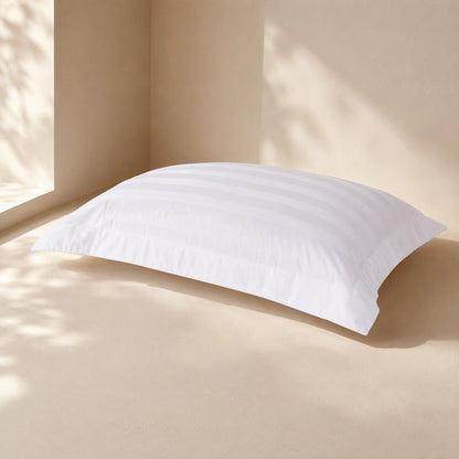 Satincalm™ White Cotton Satin Pillowcase