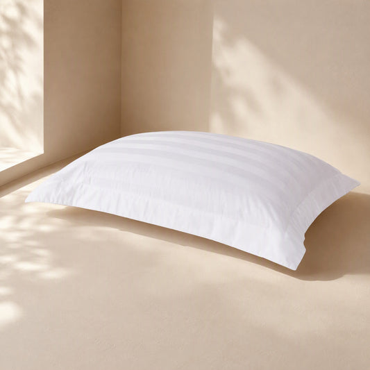 Satincalm™ White Cotton Satin Pillowcase