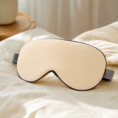 Sleepveil™ Cotton Opaque Sleep Eye Mask, styled close view