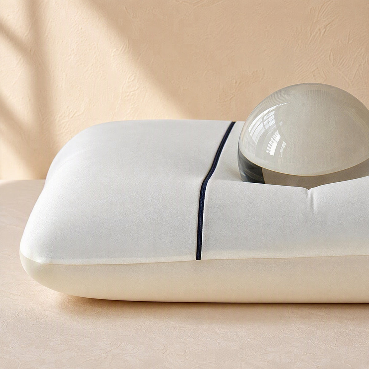 Twincore™ Memory Foam Pillow With Dual Core, material and detail close-up