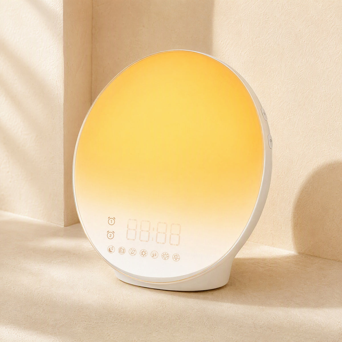 Risechime™ Sunrise Wake-Up Alarm Clock Night Light
