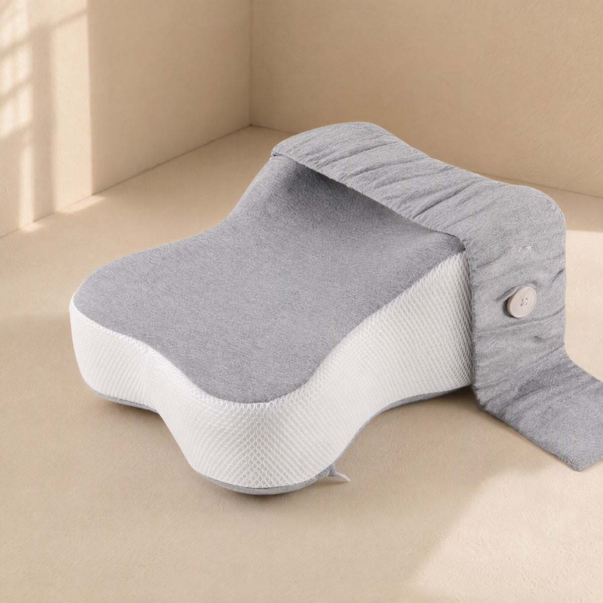 Kneecloud™ Memory Foam Knee Pillow for Side Sleeping