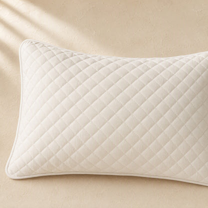 Quiltsoft™ Quilted Polyester Pillowcase, material and detail close-up