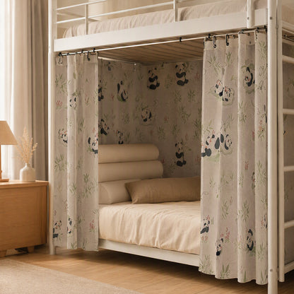 Bunkshade™ Non-Woven Bunk Bed Blackout Curtain, styled close view