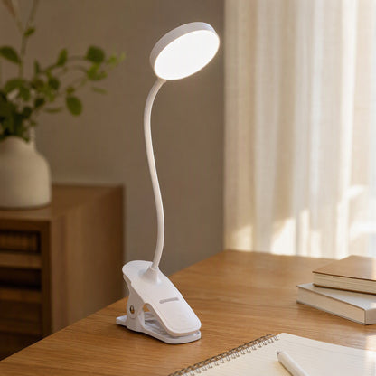 Clipglint™ Touch Desk Lamp With Clip, styled close view