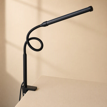 Metalclip™ Clip-On Table Lamp With Metal Shade, material and detail close-up