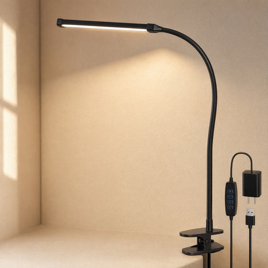 Metalclip™ Clip-On Table Lamp With Metal Shade