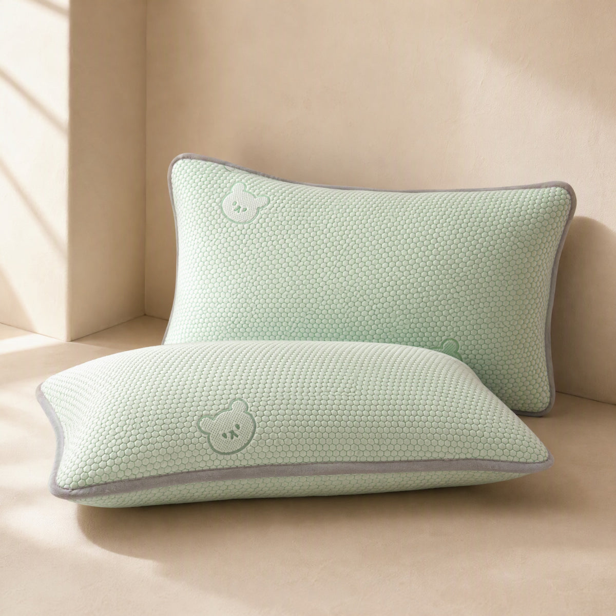 Fiberhush™ Polyester Fiber Pillowcase Pair