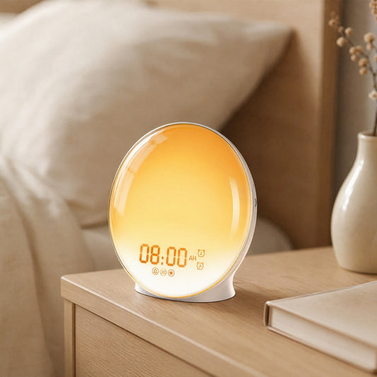 Sunrise™ Simulated Sunrise Alarm Clock, styled close view