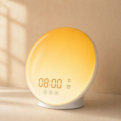 Riseglow™ Sunrise Alarm Clock Light, material and detail close-up