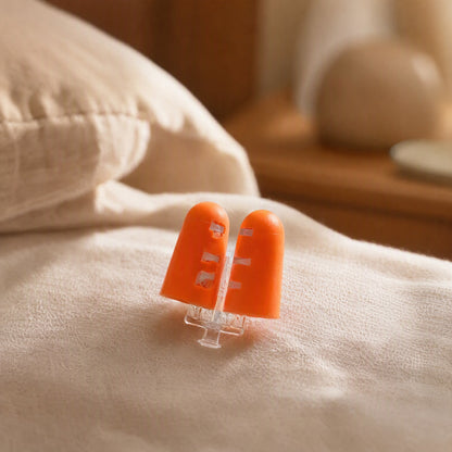 Soundsoft™ Noise Reduction Earplugs, styled close view