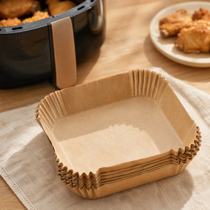 Bakeveil™ Air Fryer Baking Paper, styled close view