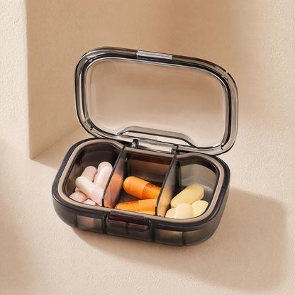 Pillvault™ Polystyrene Medicine Box With Flip Lid