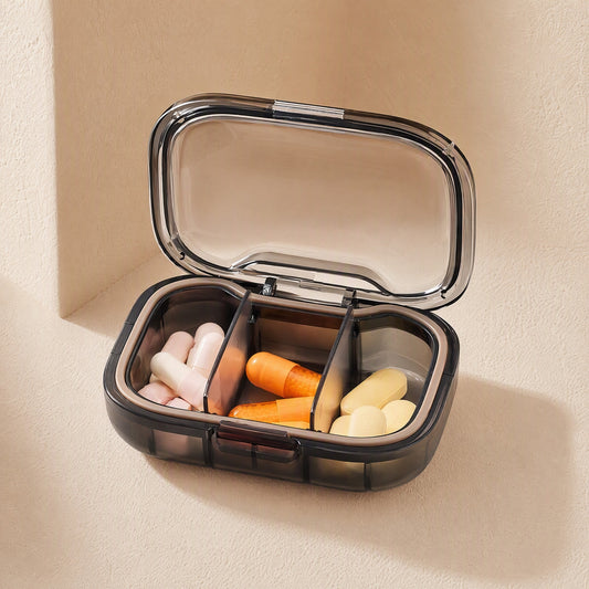 Pillvault™ Polystyrene Medicine Box With Flip Lid