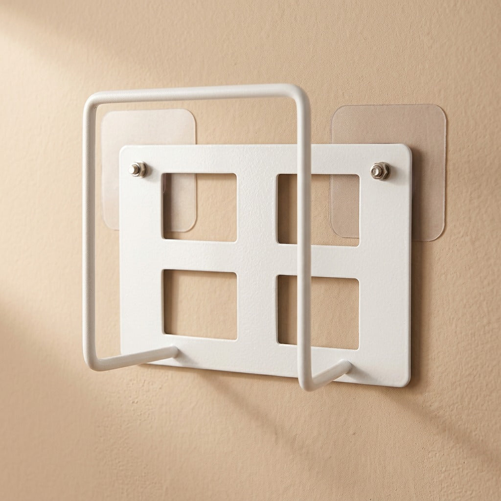 Ironspan™ Metal Wall-Mounted Storage Rack, material and detail close-up
