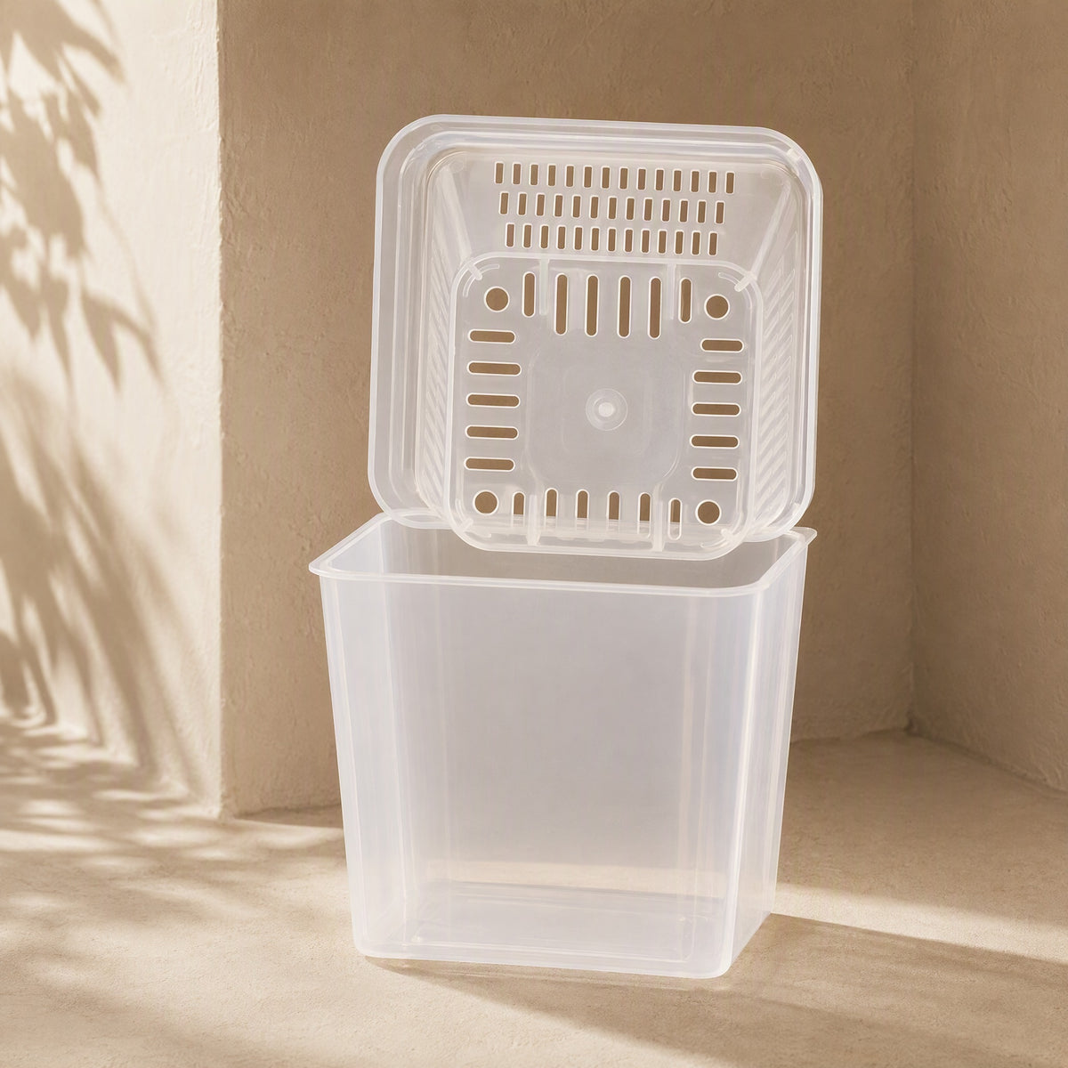 Rootgleam™ Transparent Resin Orchid Flower Pot