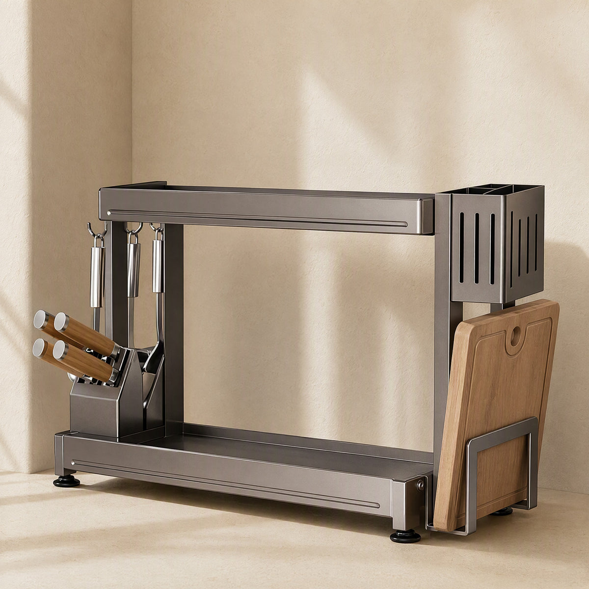 Spicehold™ Stainless Steel Seasoning Rack
