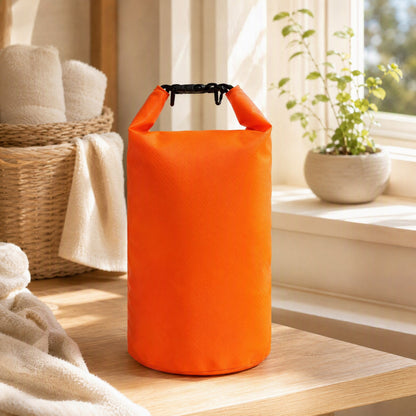Drybucket™ PVC Waterproof Bucket Bag in a calm home setting
