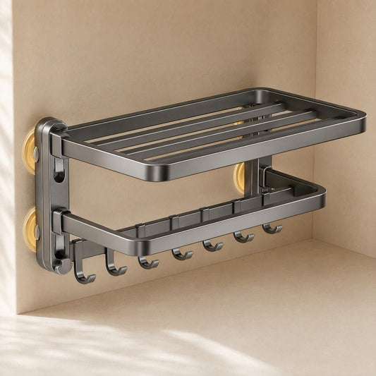Pressrail™ Suction Cup Towel Rack