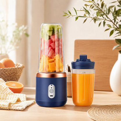 Juicewhirl™ Portable Rechargeable Juice Cup in a calm home setting