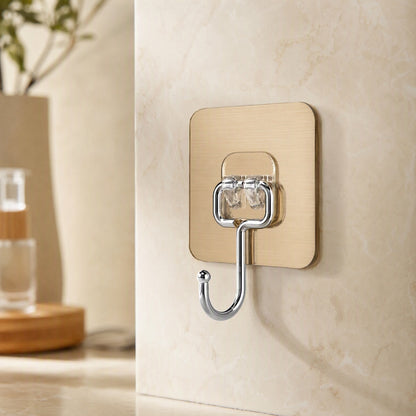 Wallstick™ PVC Adhesive Wall Hook, styled close view