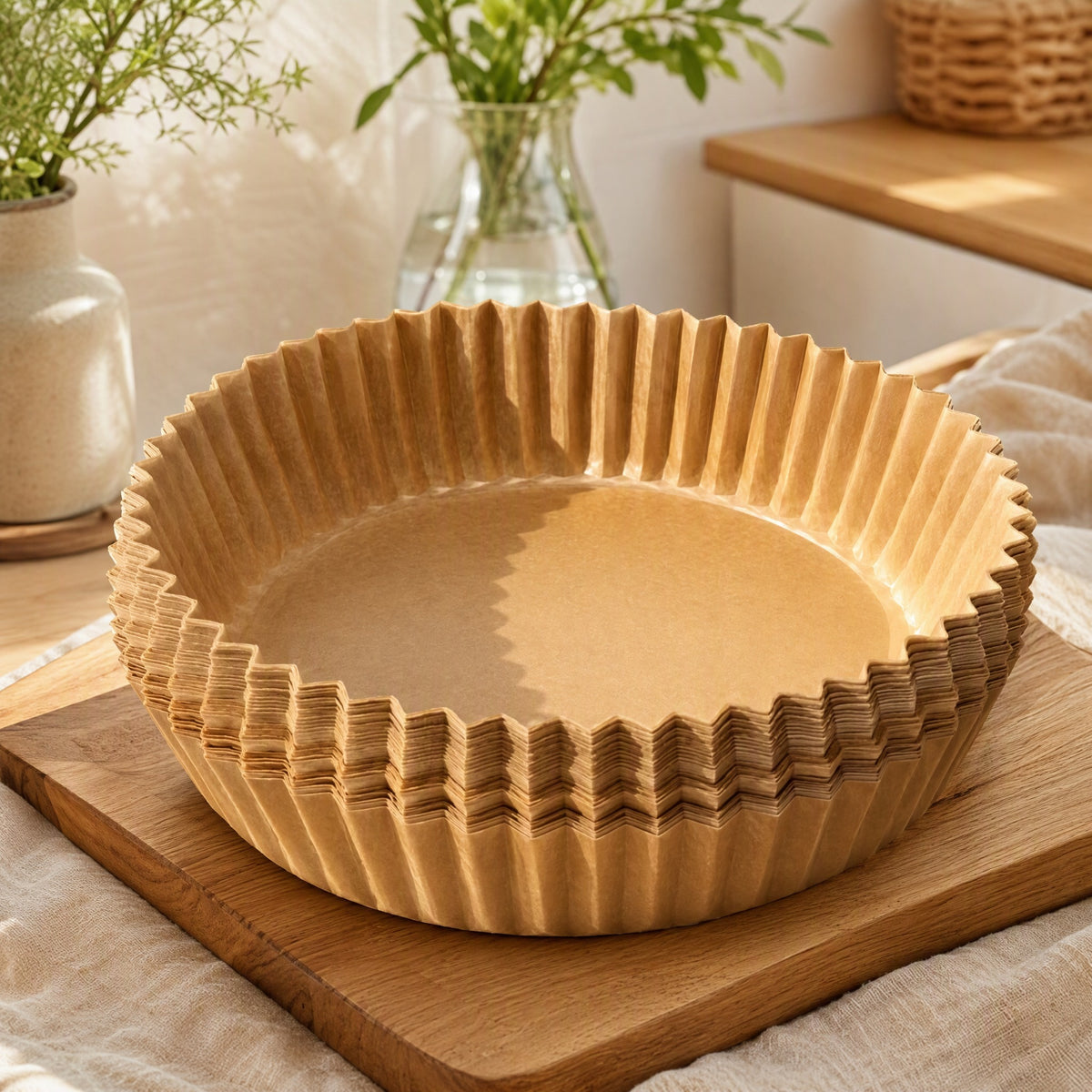 Bakecrisp™ Air Fryer Baking Paper in a calm home setting