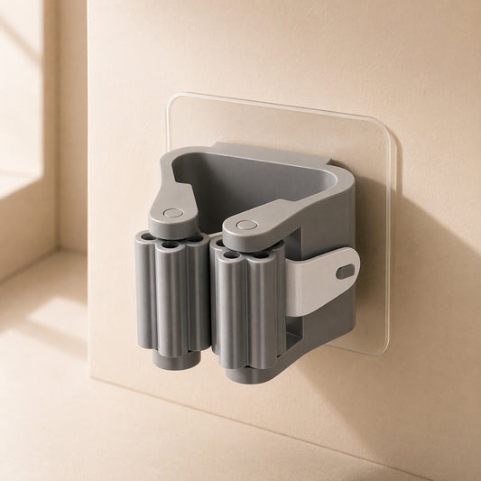 Mophold™ Plastic Adhesive Mop Holder Hook