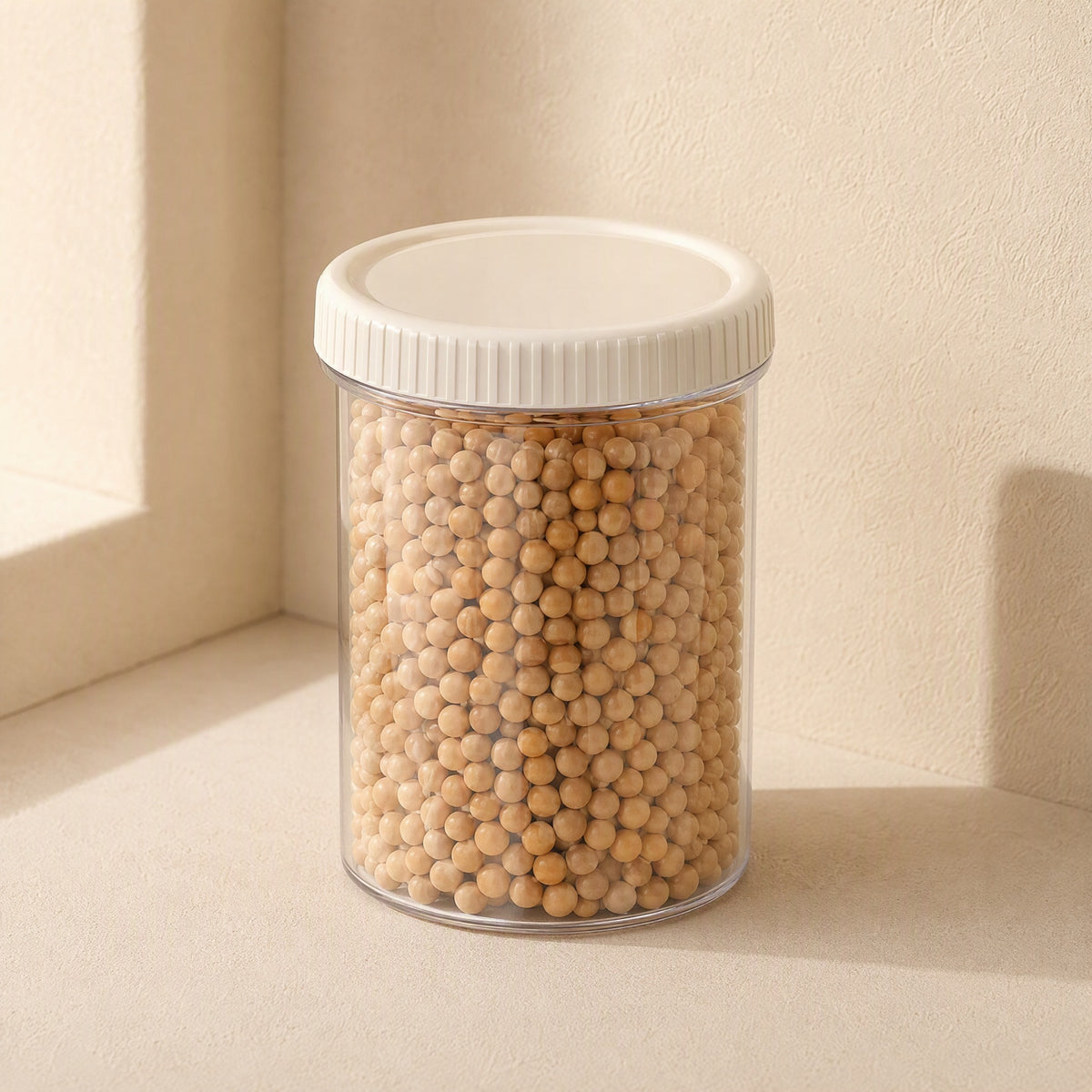 Grainkeep™ Round Plastic Grain Storage Jar