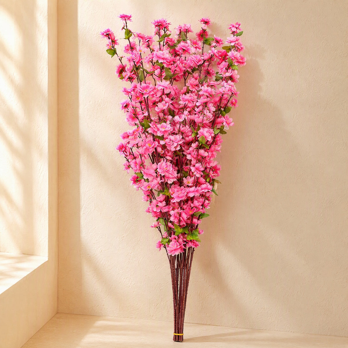 Peachpetal™ Artificial Peach Blossom Branch