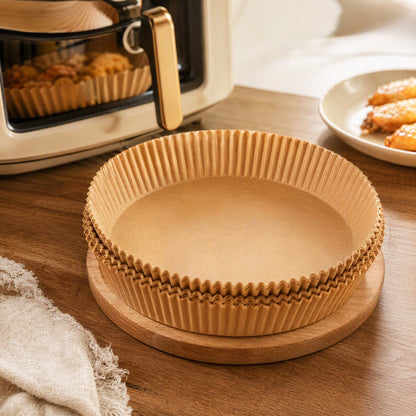 Crumbveil™ Air Fryer Baking Paper, styled close view