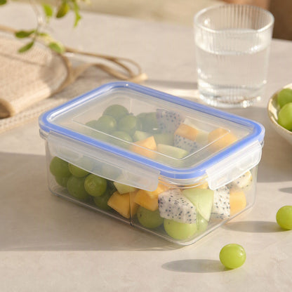 Lunchnest™ Rectangular Plastic Lunch Box, styled close view