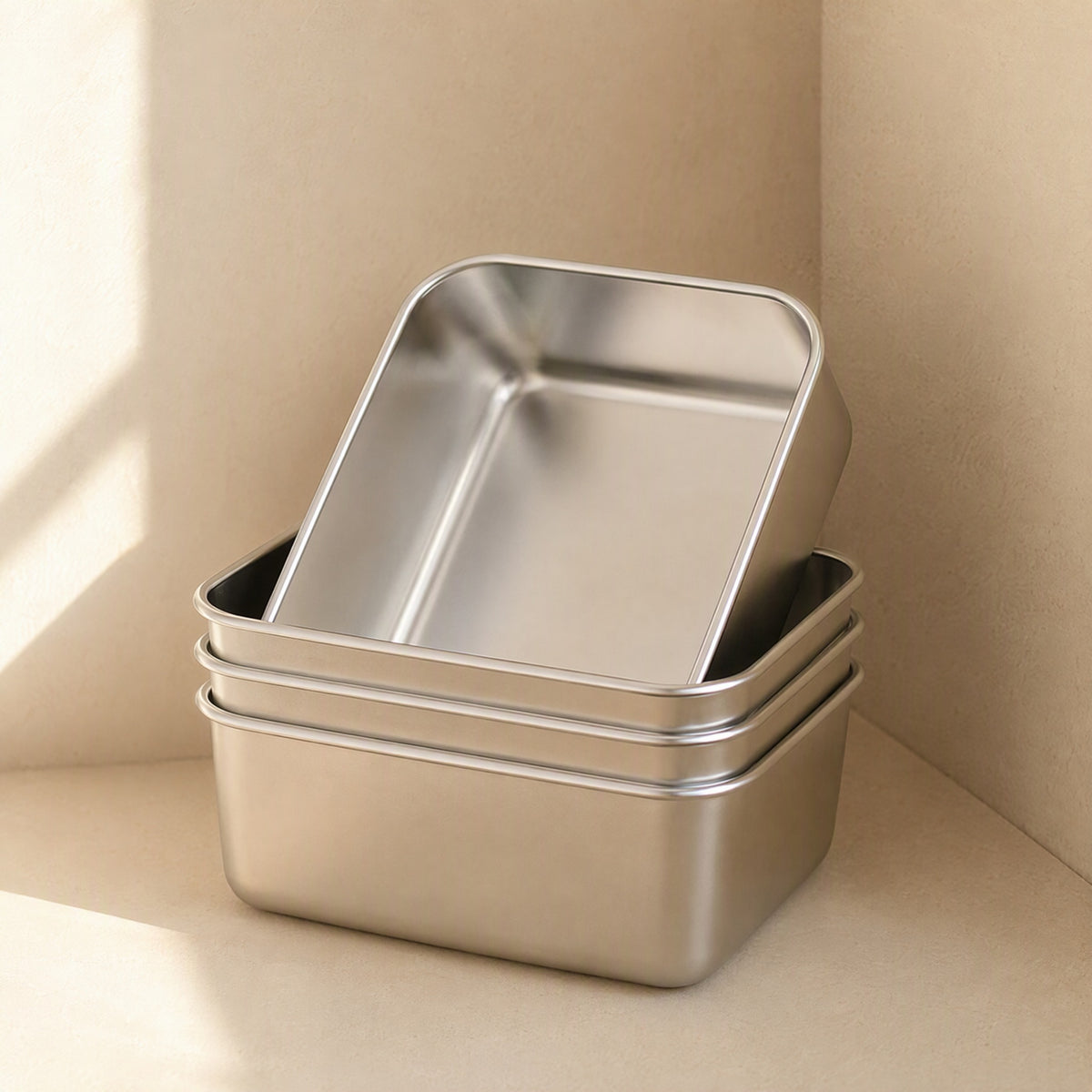Freshkeep™ Stainless Steel Food Storage Box
