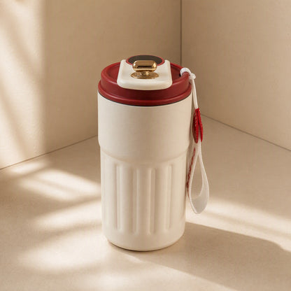 Tempmark™ Stainless Steel Temperature Display Thermos Cup
