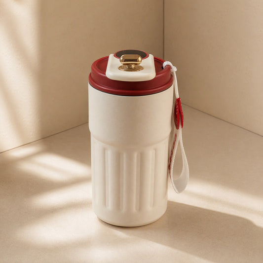 Tempmark™ Stainless Steel Temperature Display Thermos Cup