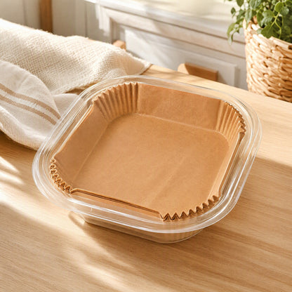 Silipan™ Square Silicone Air Fryer Paper in a calm home setting
