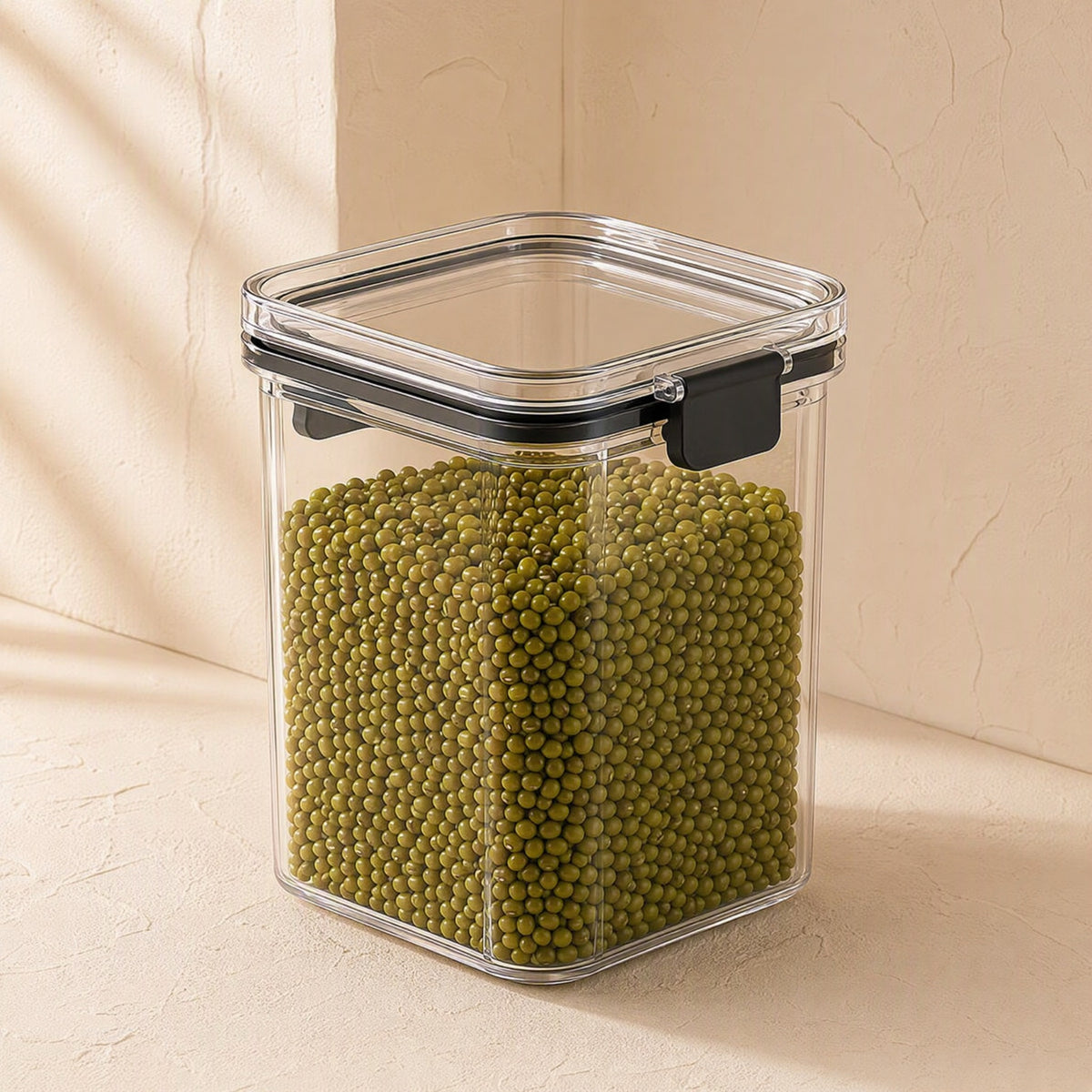 Jarnest™ Square Plastic Storage Jar